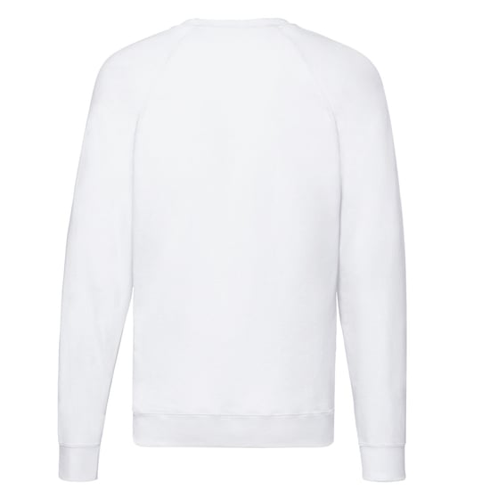 Fruit of the Loom - Sweatshirt für Herren/Damen Unisex Raglanärmel (Weiß) - Image 2