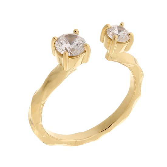 Orphelia Damen-Ring Sterling-Silber 925 – Gold ZR-7128/G - Image 1