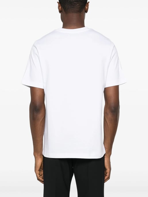 Casablanca Einigkeit ist Macht Bedrucktes T-Shirt in Weiß - Image 4