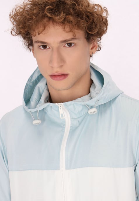 Mo Jacke Herren Blasses Türkis Weiss - Image 5