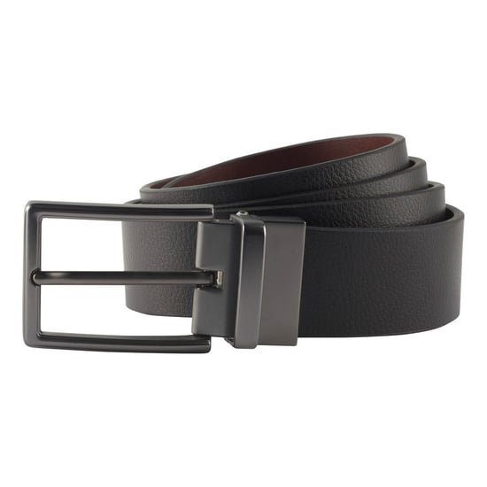 Asquith & Fox Herren Zwei-Wege-Ledergürtel (Schwarz/Braun) - Image 1