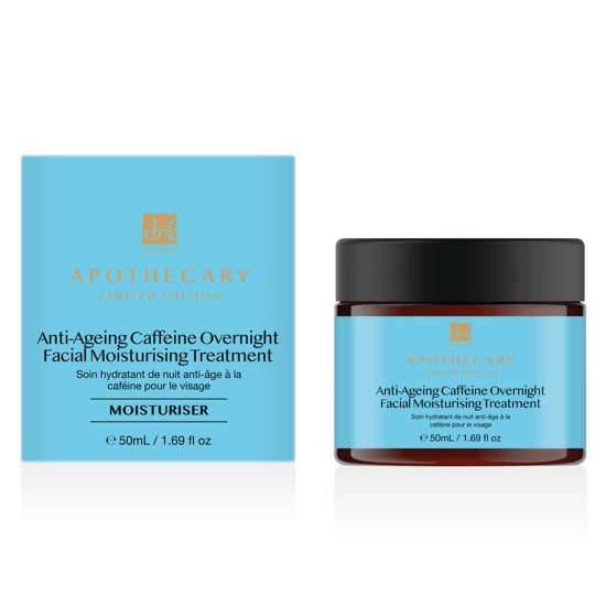 Dr Botanicals Anti-Aging Koffein-Feuchtigkeitsbehandlung für das Gesicht über Nacht 50ml - Image 1