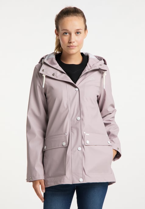 ICEBOUND Serie urbaner Regen Regenjacke Damen alt rosa - Image 3