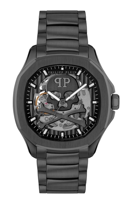 Philipp Plein $keleton $pectre Schwarz Herren Armbanduhr PWRAA0423 - Image 1