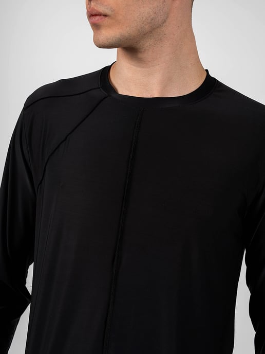 La Haine Inside Us Longsleeve Lucido Herren Schwarz - Image 6