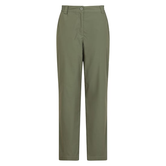 Mountain Warehouse Womens/Ladies Trek II Short Winter Hiking Trousers (Khaki Green)