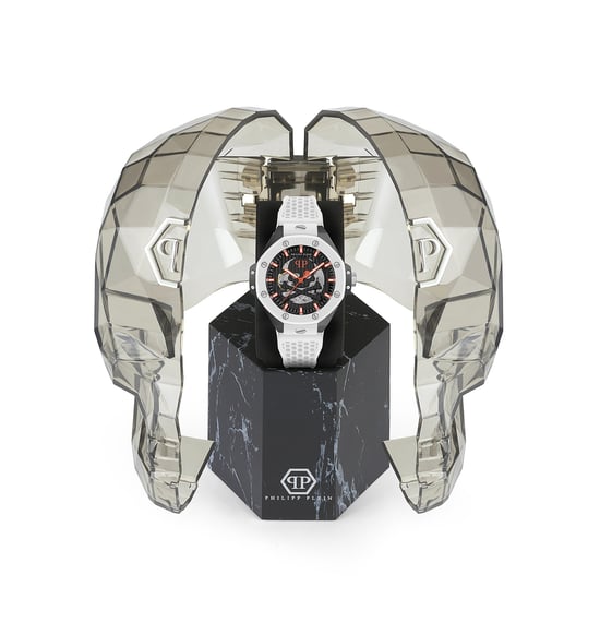 Philipp Plein Plein $keleton Royal Weiß Herren Armbanduhr PWPFA0724 - Image 4