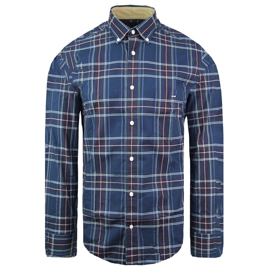 Eden Park Regular Herren Oxford-Hemd in Marineblau - Image 1