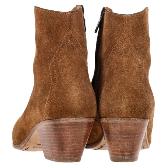 Isabel Marant Dacken Stiefeletten aus braunem Wildleder - Image 5