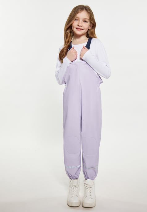 Schmuddelwedda Regenhose aus recyceltem Material Mädchen (Kids) Pastelllavendel - Image 2