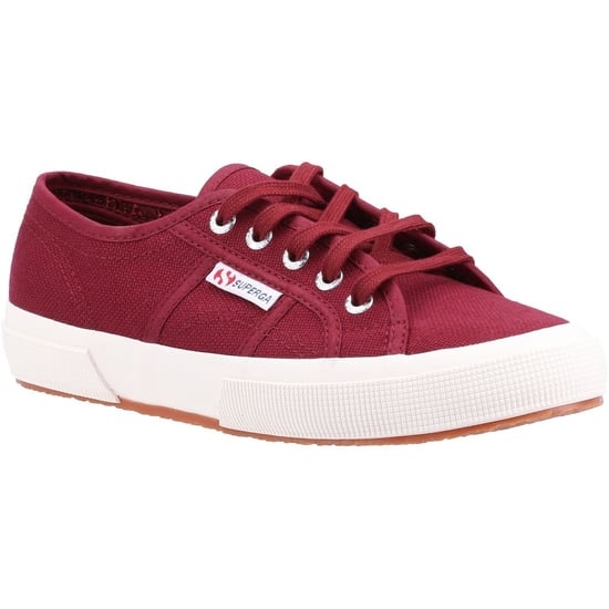 Superga 2750 Cotu Classic 100% Baumwolle Damen Dunkel Bordeaux Trainer - Image 1
