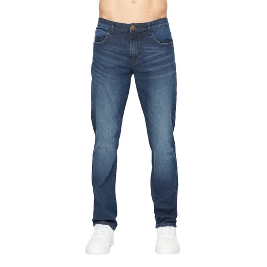 Crosshatch - "Svelte" Jeans für Herren (Dunkle Waschung) - Image 1