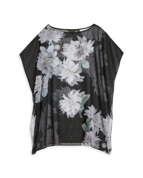Ted Baker Maev Square Cover Up, Black