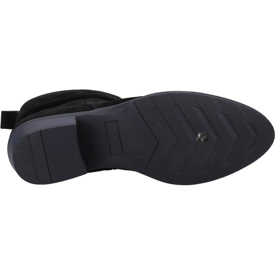 Hush Puppies Iris Wildleder Damen Schwarz Stiefel - Image 3