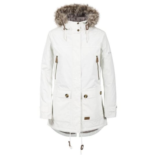 Trespass Damen Parka Clea wasserfest, wattiert (Weiß) - Image 1