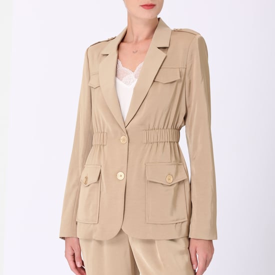 Safari-Blazer mit geraffter Taille - Image 3