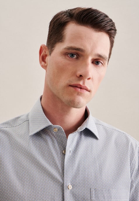Business Hemd Herren Braun - Image 3