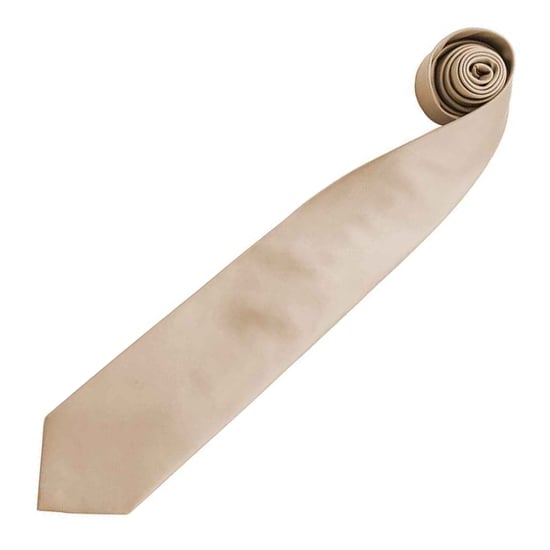 Premier Herren Krawatte Colours, unifarben (Khaki) - Image 2