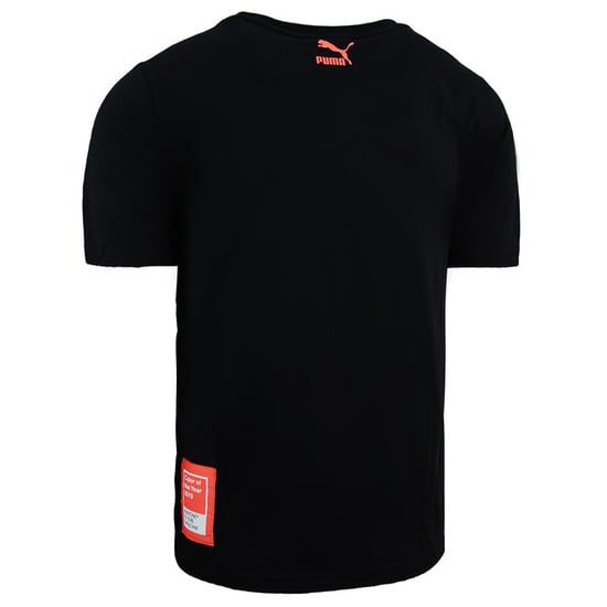 Puma x Pantone Tee Crew Neck Short Sleeve Black Womens Casual Top 579690 01