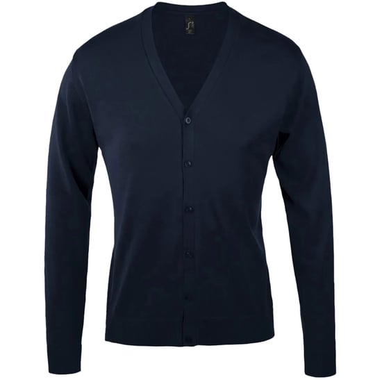 SOLS - "Golden" Strickjacke V-Ausschnitt für Herren (Marineblau) - Image 1