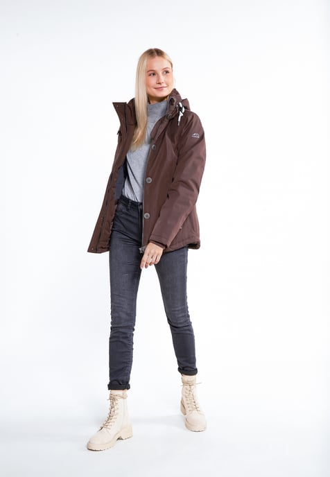 ICEBOUND Winterjacke Damen dunkelbraun - Image 2