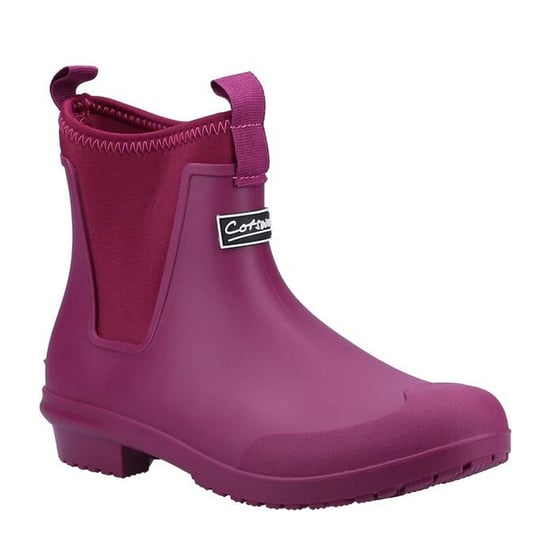 Cotswold Womens/Ladies Grosvenor Gummistiefel (Berry) - Image 3