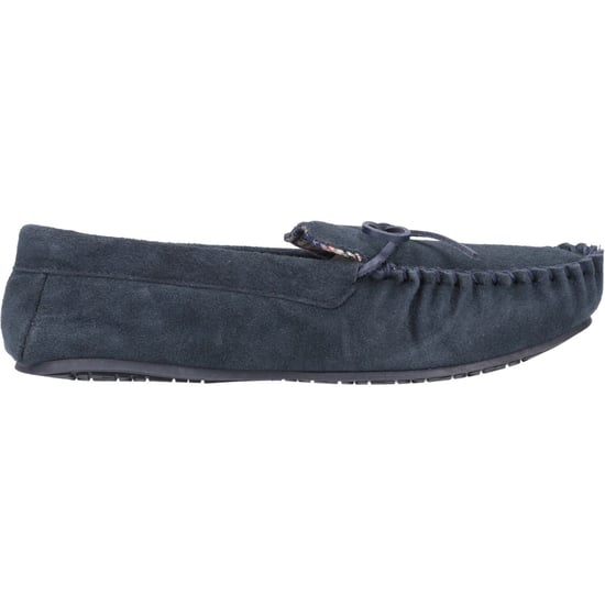 Hush Puppies Clyde Wildleder Herren Navy Hausschuhe - Image 5