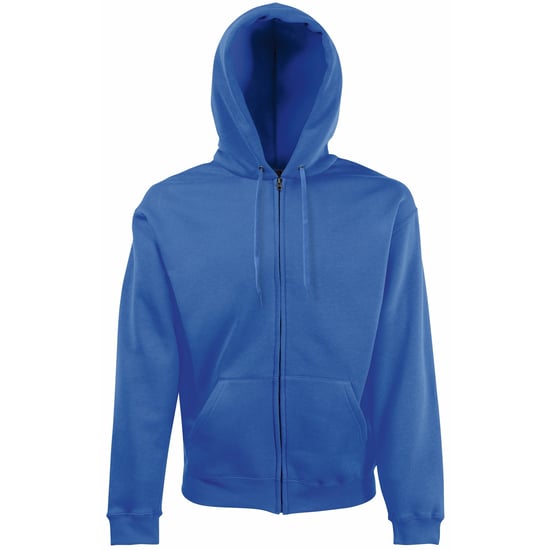 Fruit Of The Loom Herren Premium 70/30 Hooded Zip-Up Sweatshirt / Hoodie (Königsblau) - Image 1