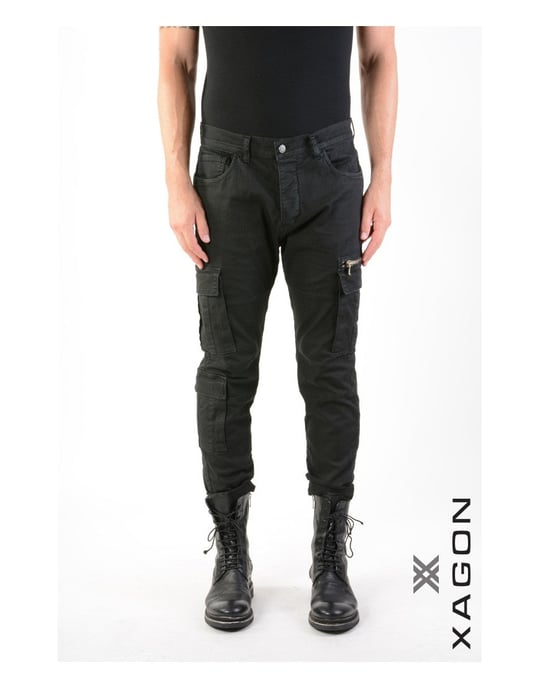 Xagon Hose Cargo Herren schwarz - Image 3