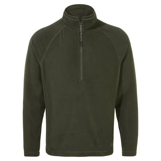Craghoppers Mens Expert Corey 200 Half Zip Fleece Top (Dark Cedar)