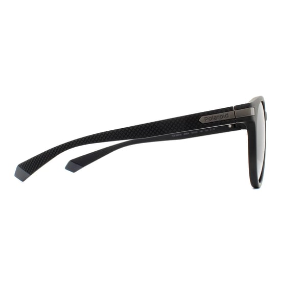 Polaroid Sunglasses PLD 2087/S 003 EX Matte Black Silver Mirror Polarized