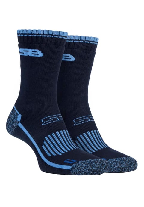2 Paar Damen Atmungsaktive Baumwoll-Walking-Socken mit Fußgewölbestütze - Image 2