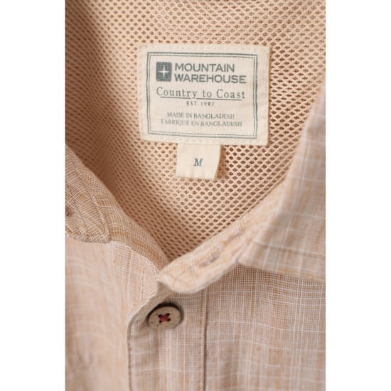 Mountain Warehouse - "Coconut" Hemd für Herren kurzärmlig (Gelb) - Image 3