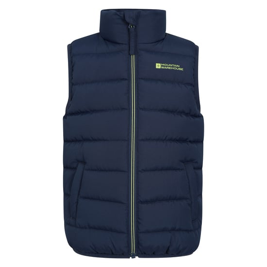 Mountain Warehouse Kinder/Kinder Rocko Plain gepolstert Gilet (dunkelblau) - Image 1