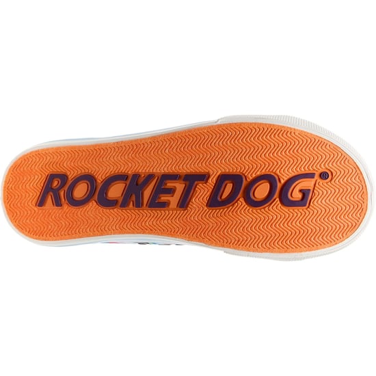 Rocket Dog Jazzin Dens Damen Regenbogen-Sneaker aus Baumwolle - Image 4