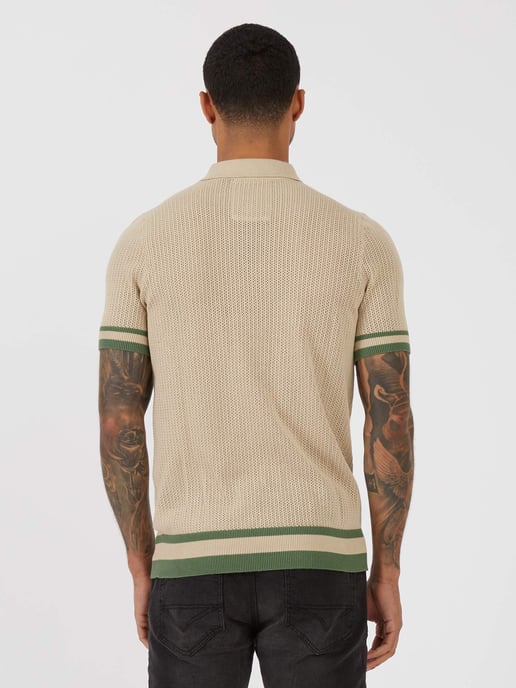 Luke 1977 Juggernaut Knit Polo Brown