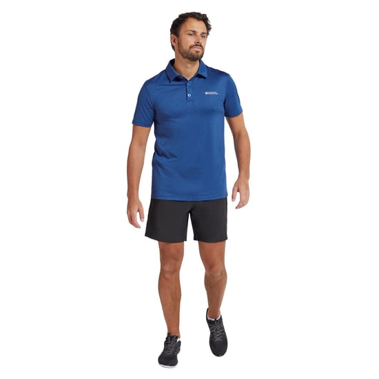 Mountain Warehouse Mens Deuce IsoCool Polo Shirt (Dark Blue)