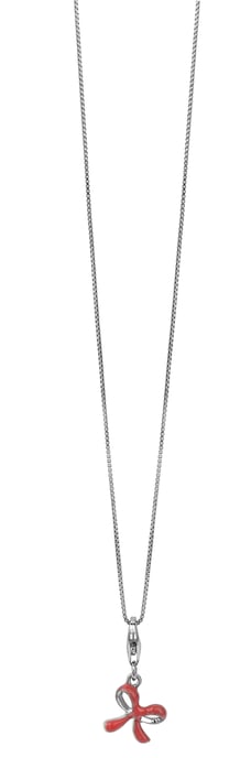 Orphelia Child's 925 Sterling Silver Chain with Pendant - Silver ZH-6059