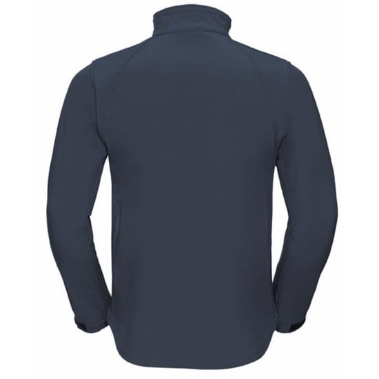 Russell Mens Water Resistant & Windproof Softshell Jacket (French Navy) - Image 2