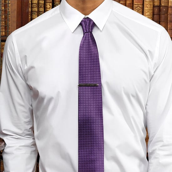 Premier Mens Puppy Tooth Formal Work Krawatte (lila) - Image 2