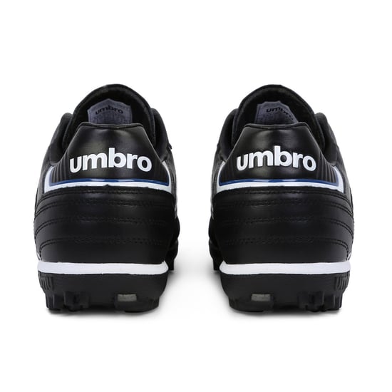 Umbro Herren Speciali Eternal Team Nt Grain Leder Astro Turf Turnschuhe (Schwarz/Weiß/Königsblau) - Image 2