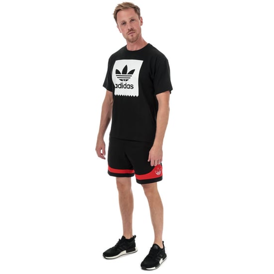 Men's adidas Originals Solid BB T-Shirt in Black-White