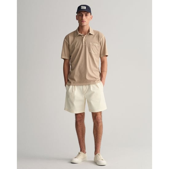 GANT Mens Solid Sunfaded Jersey Short Sleeve Rugger