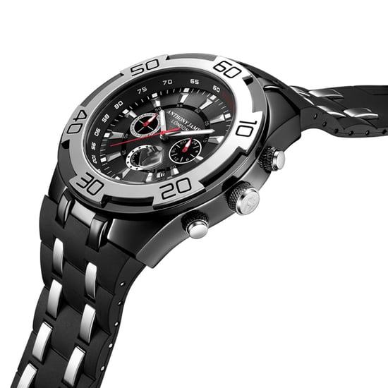 Handgefertigter Anthony James Limited Edition Chrono Radar Black - Image 3