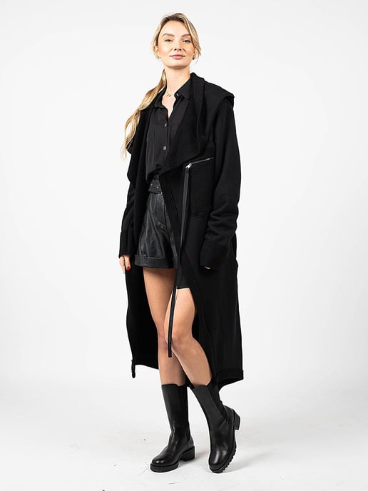 La Haine Inside Us Strickjacke Unisex Damen schwarz - Image 3