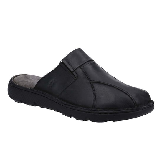 Hush Puppies Herren Carson Leder Pantoletten (Schwarz) - Image 1