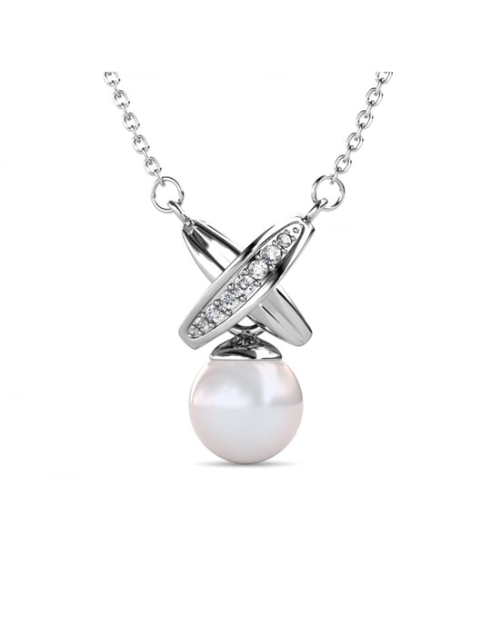 Parure et Coffret Chris Pearl - Argenté et Cristal - Image 5