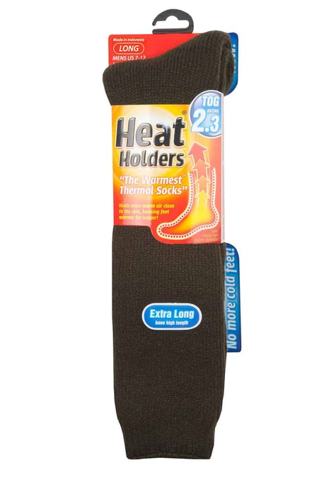 Heat Holders - Herren extra lange dicke thermische Kniestrümpfe 6-11 UK - Image 2