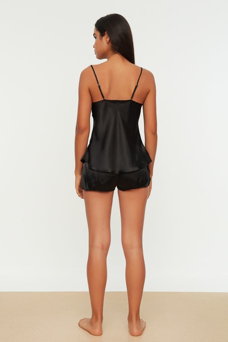 Trendyol Femmes  Collier de piscine Pyjama Ensemble 2 pieces - Image 6