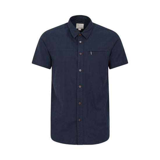 Mountain Warehouse - "Coconut" Hemd für Herren kurzärmlig (Marineblau) - Image 1